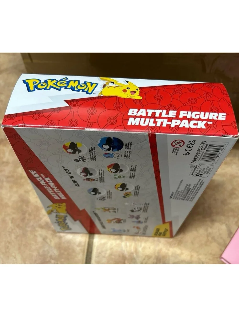 Pokémon Battle Figure Multi-Pack 6 Figures Pikachu Riolu Cleffa NEW
